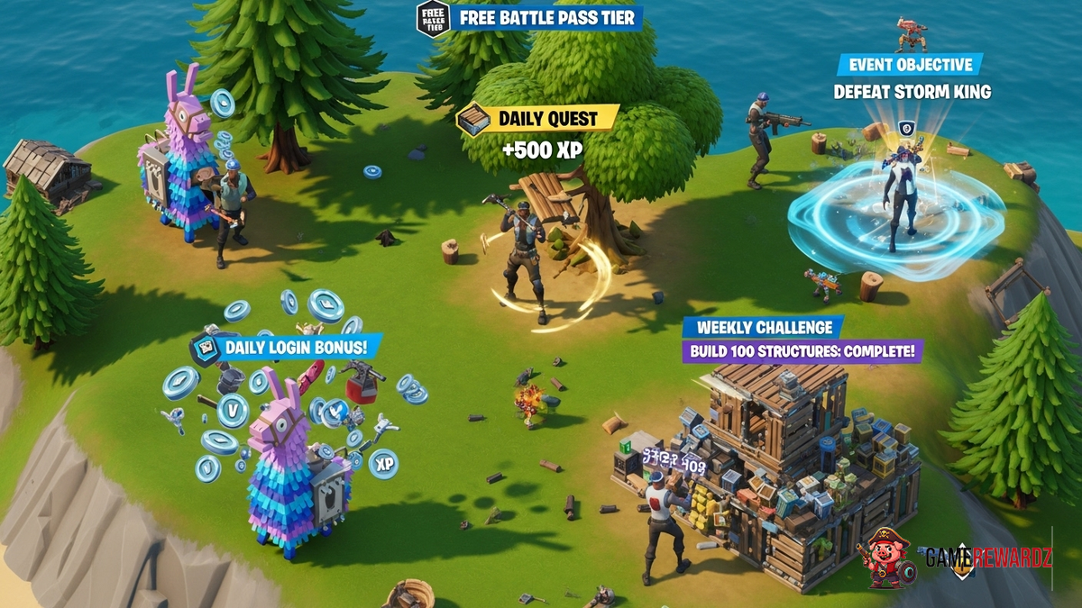 Fortnite How to Earn Free Rewards